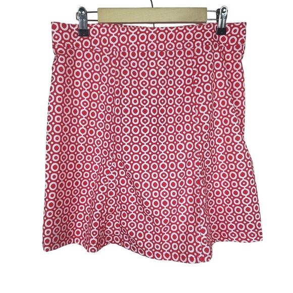 RipSkirt Hawaii Length‎ 2 Wrap Skirt – Red and White Dot Print, Size M - Picture 1 of 6
